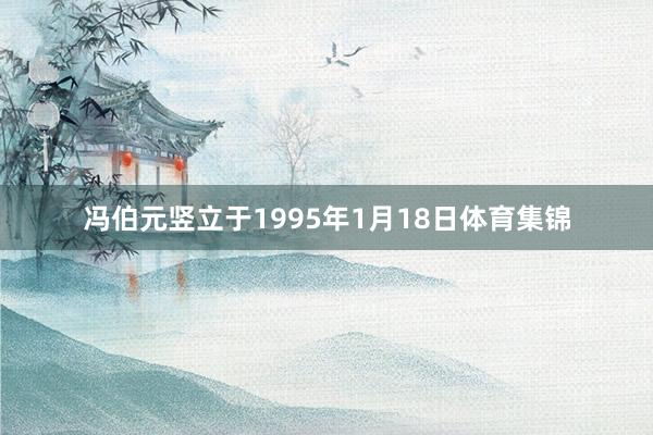 冯伯元竖立于1995年1月18日体育集锦