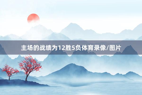 主场的战绩为12胜5负体育录像/图片
