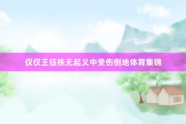 仅仅王钰栋无起义中受伤倒地体育集锦