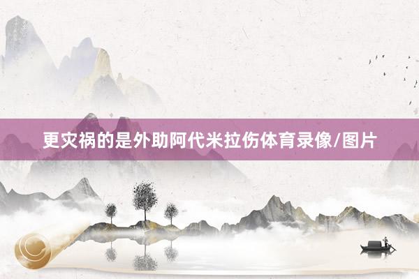 更灾祸的是外助阿代米拉伤体育录像/图片