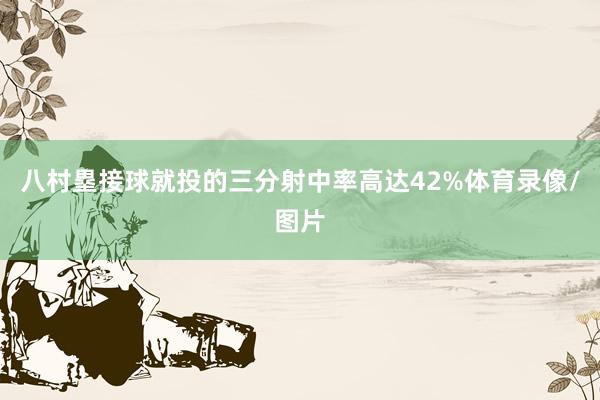 八村塁接球就投的三分射中率高达42%体育录像/图片
