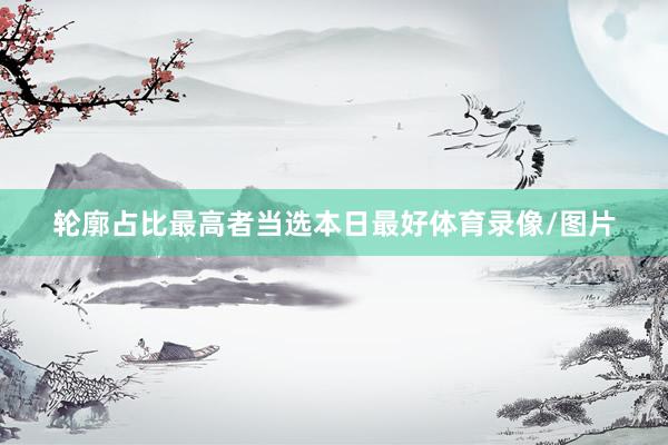 轮廓占比最高者当选本日最好体育录像/图片