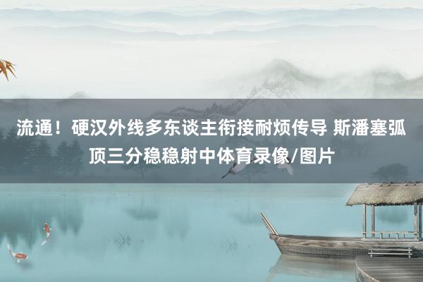 流通！硬汉外线多东谈主衔接耐烦传导 斯潘塞弧顶三分稳稳射中体育录像/图片