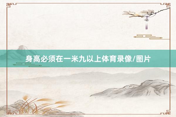 身高必须在一米九以上体育录像/图片