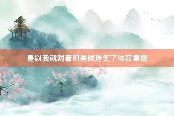 是以我就对着那些球迷笑了体育集锦