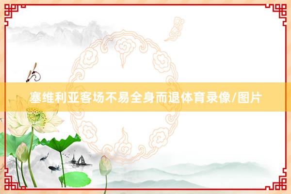 塞维利亚客场不易全身而退体育录像/图片