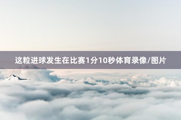 这粒进球发生在比赛1分10秒体育录像/图片