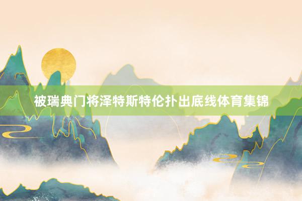 被瑞典门将泽特斯特伦扑出底线体育集锦
